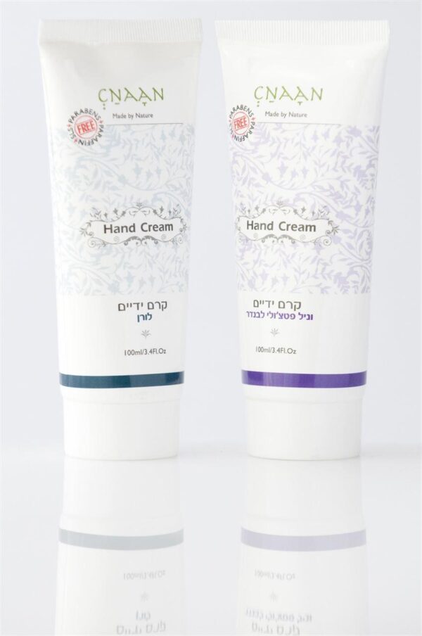 Hand Cream for Dry & Aging hands - Patchouli - Lavender - Vanilla